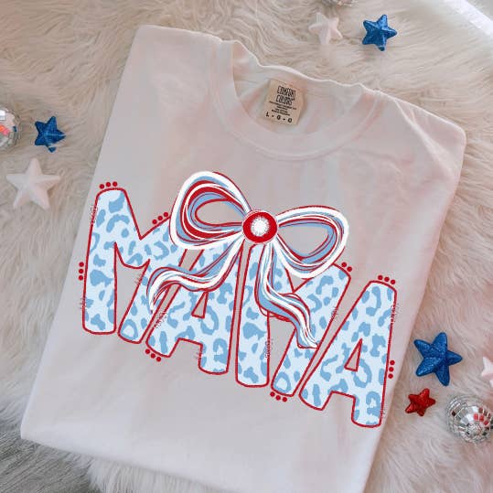 Southern Backroad Tees LLC - Wholesale T-Shirt (Graphic) - Women's - Mama July 4th Patriotic Tee 2