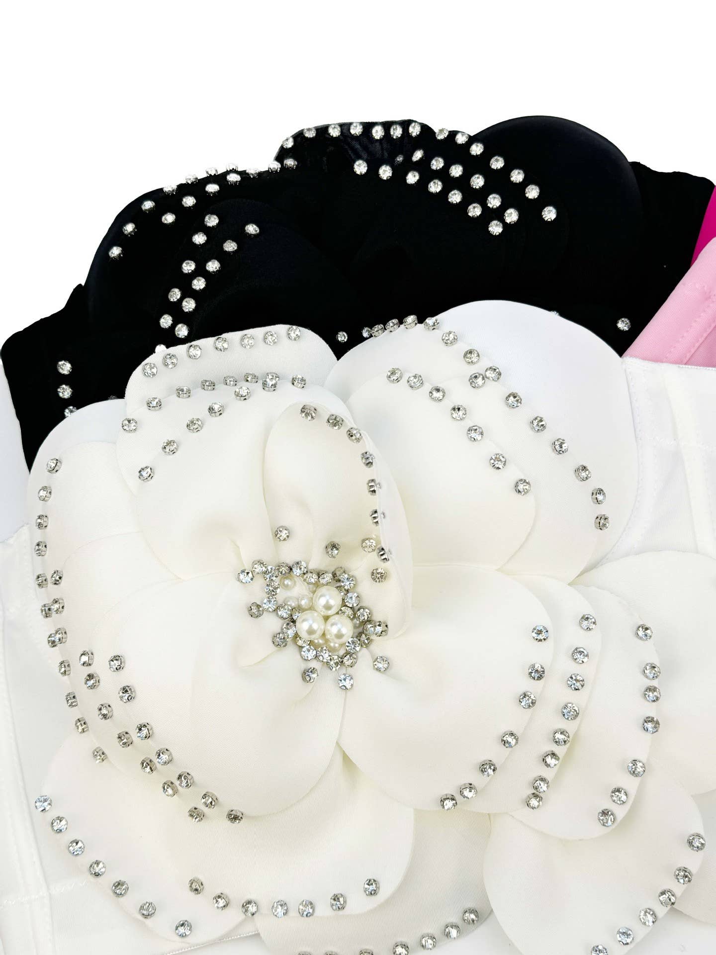 Productseeker - Wholesale Corset - Women's - VE008 Elegant Multi-Layer Beaded Floral Herringbone Bra8