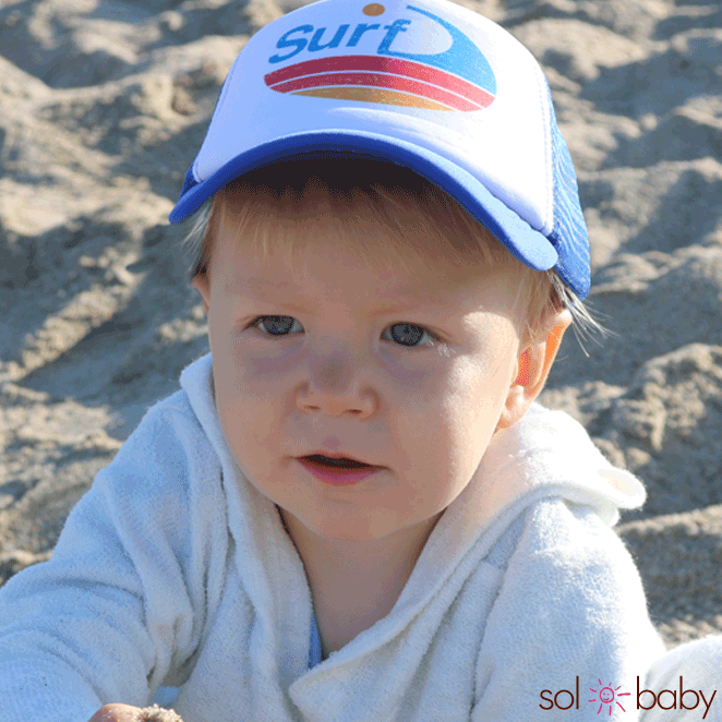 Sol Baby - Wholesale Kids Hat - Kids - Sol Baby Surf Wave Stripe Trucker Hat8
