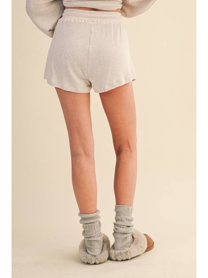 KIMBERLY C - Wholesale Lounge Shorts - Women's - Soft Brushed Hacci Shorts6