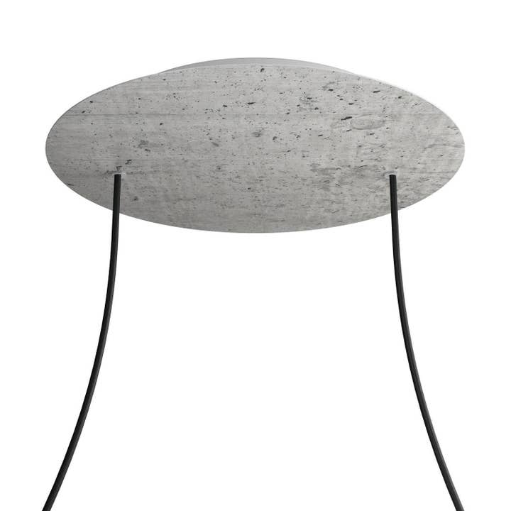 XXL Rose-One rosette, round, diameter 400 mm with 2 holes and 4 holes for wholesale by LIGHTINUP S.R.L.