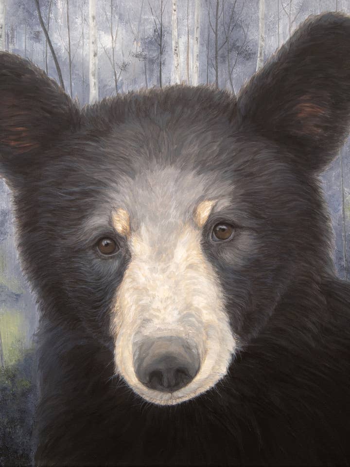 This Moment Will Never Come Again - Bear Print for wholesale by Tracy L Anderson