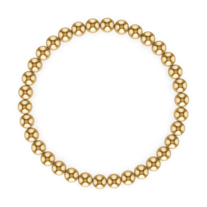 5MM Gold Ball Bracelet for wholesale by kylar mack