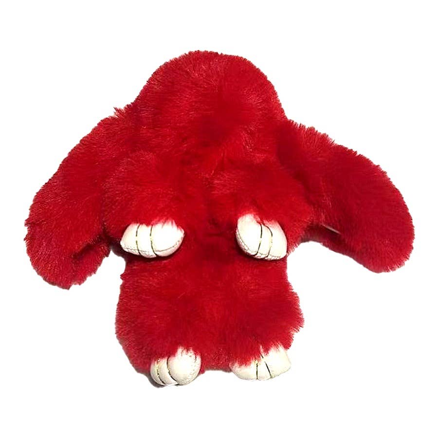 Diacly - Wholesale Keychain - Women's - 5.5 Inches Long Hair Soft Pompom Bunny Keychain20