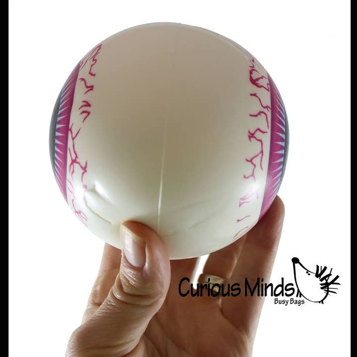Curious Minds Toys - Wholesale Squishy Toy - Kids & Baby - 1 Large Eye Slow Rise Squishy Foam Stress Ball - Sensory,4