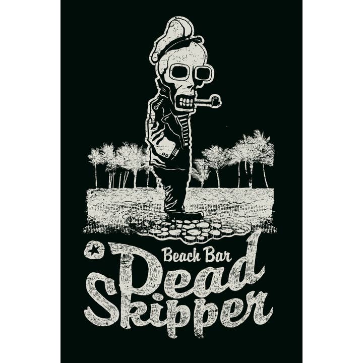 Beach Bar Dead Skipper Novelty Poster 16 x 24 for wholesale by BMS BIZ
