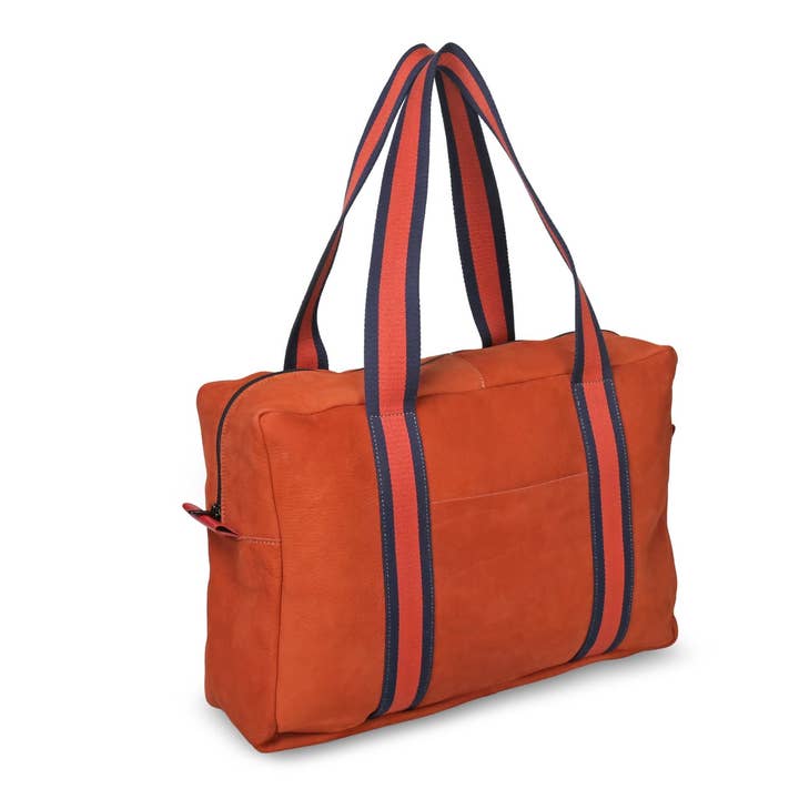 Nomade 24H Taske i Genanvendt Læder. for engroshandel hos Bandit Manchot