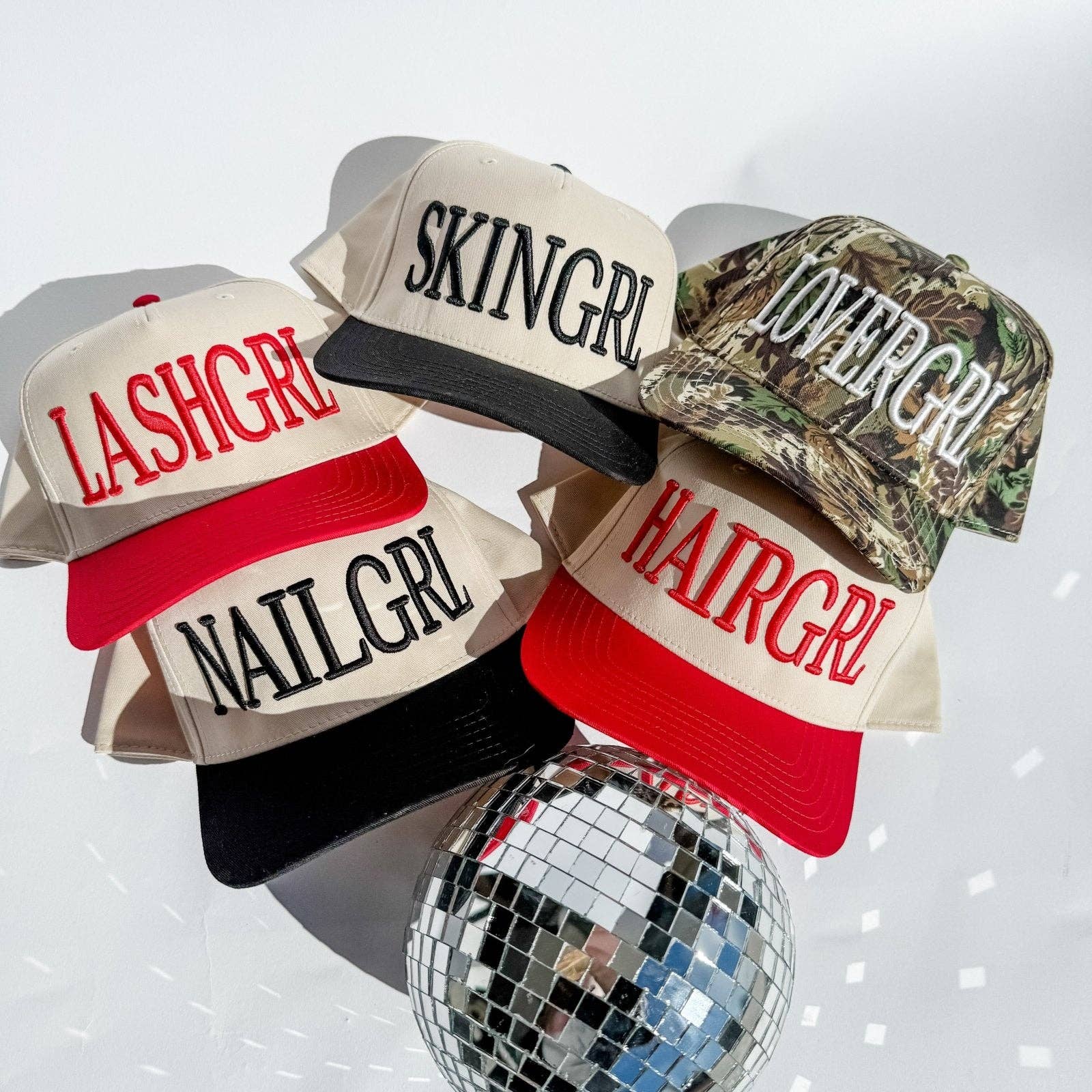 Coco & Rho – boné - Mulher por atacado – SPRAYTANGRL - Boné de Caminhoneiro1