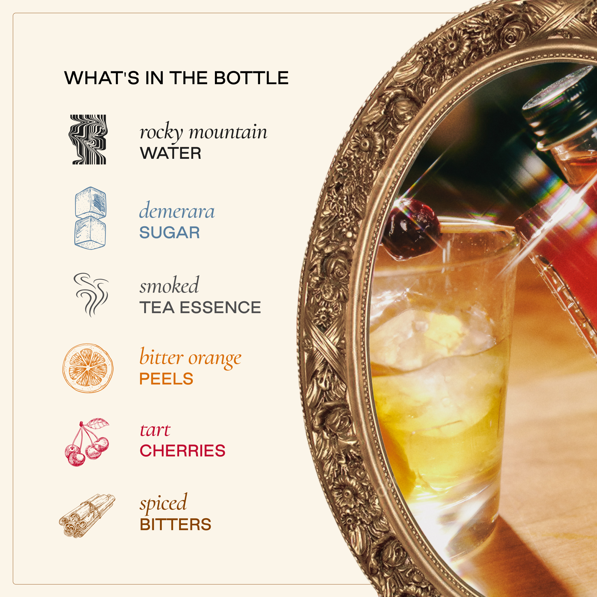 Strongwater – Großhandel Cocktailmischung/-sirup – Geräucherter altmodischer Cocktailsirup6