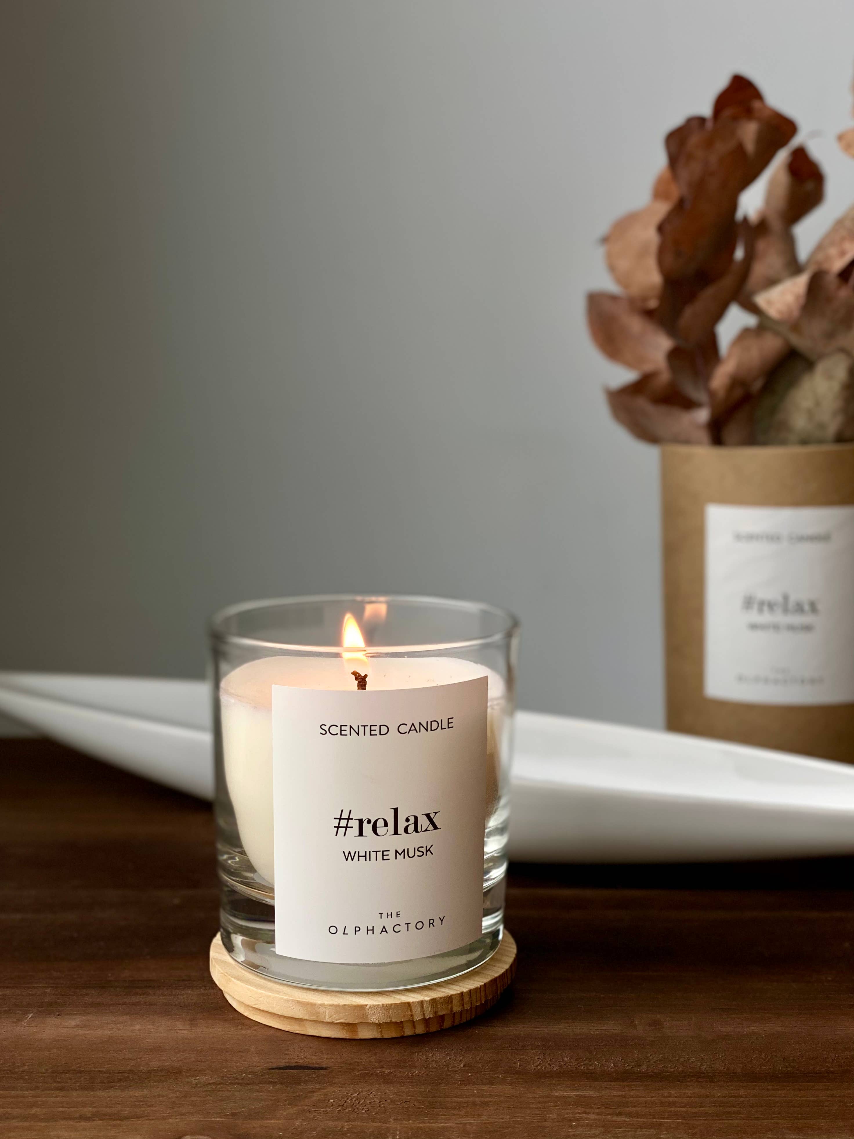 SEVENREEDS - Venta al por mayor Velas en tarros - Vela cera vegetal THE OLPHACTORY WHITE MUSK 200g8