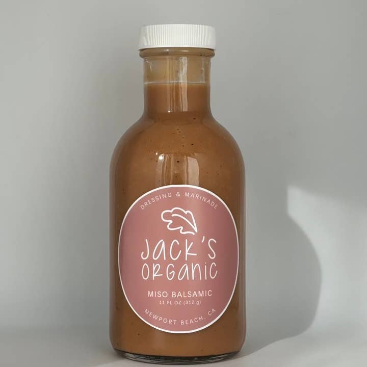 Jack's Organic - Wholesale Salad Dressing - Miso Balsamic 11 oz0