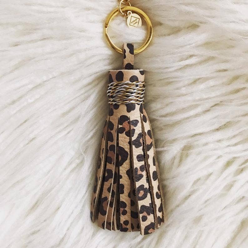 Everley Dawn – wholesale Nyckelringar - Dam – Läder Classic Tofs Nyckelring12