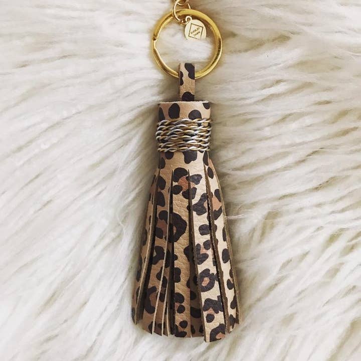 Everley Dawn – wholesale Nyckelringar - Dam – Läder Classic Tofs Nyckelring12