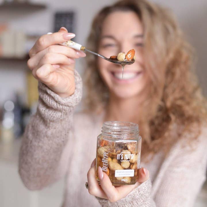 BeeHype – wholesale Nuts – It's nuts! - Raw Nuts Preserved In Honey, Healthier Preserve3