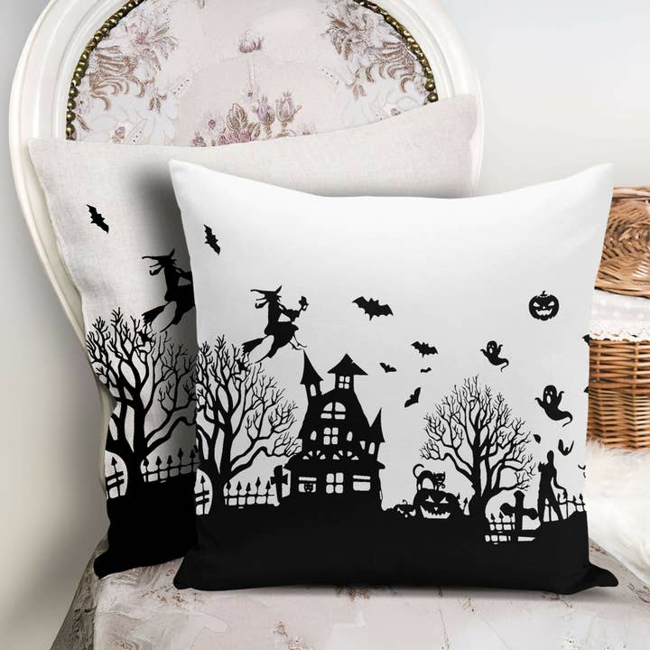 Capas de Almofadas de Halloween – Decoração para Sala de Jantar ou Sala de Estar por atacado de Wear Sierra