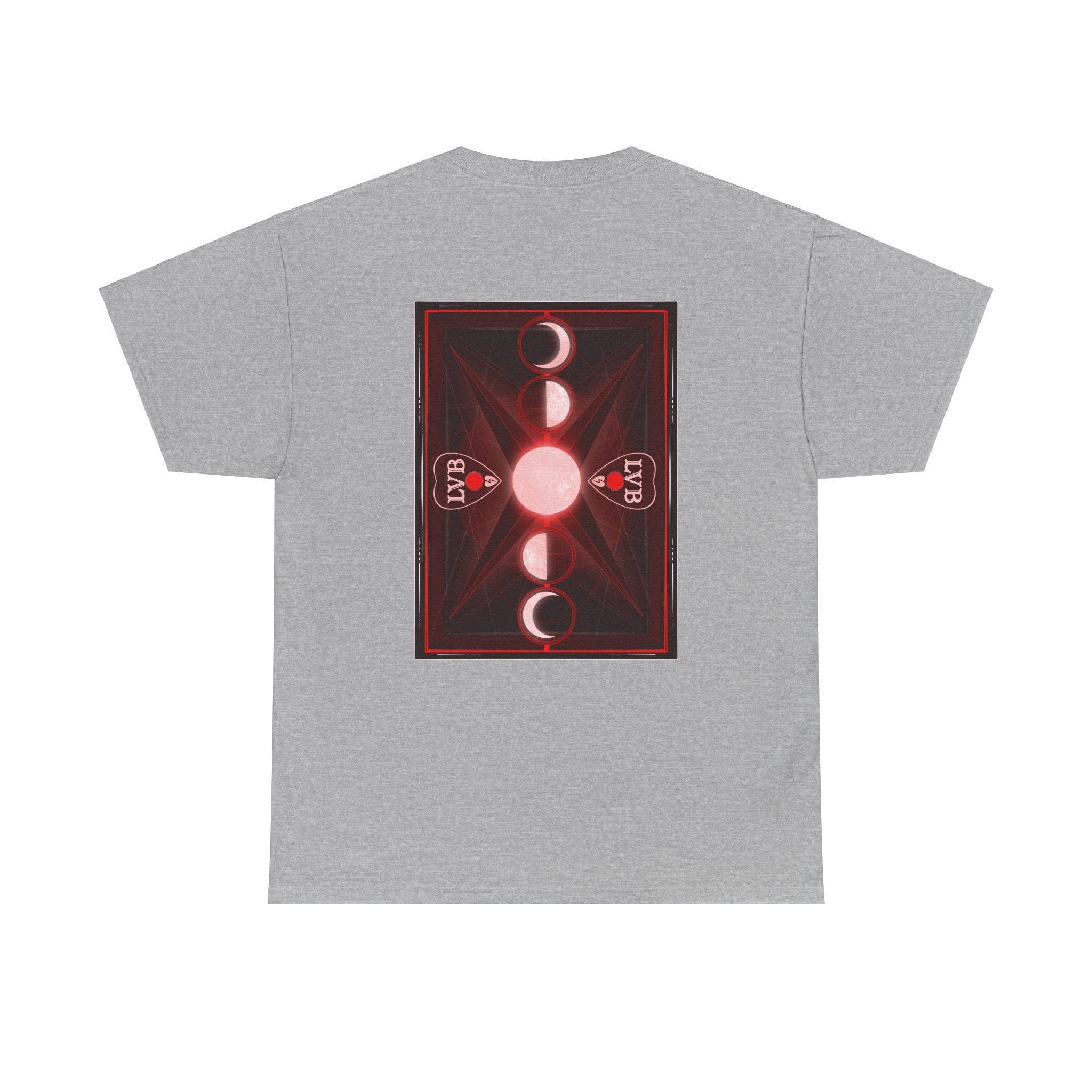 LVB Art - Wholesale T-Shirt (Graphic) - Unisex - Red Riding Hood Tarot  (Front & Back Print) Unisex Heavy Cotton Tee28