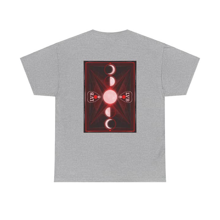 LVB Art - Wholesale T-Shirt (Graphic) - Unisex - Red Riding Hood Tarot (Front & Back Print) Unisex Heavy Cotton Tee28