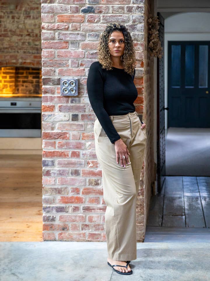 CHALK UK Ltd - Wholesale Pants - Women's - Amelia Trouser | Dark Beige