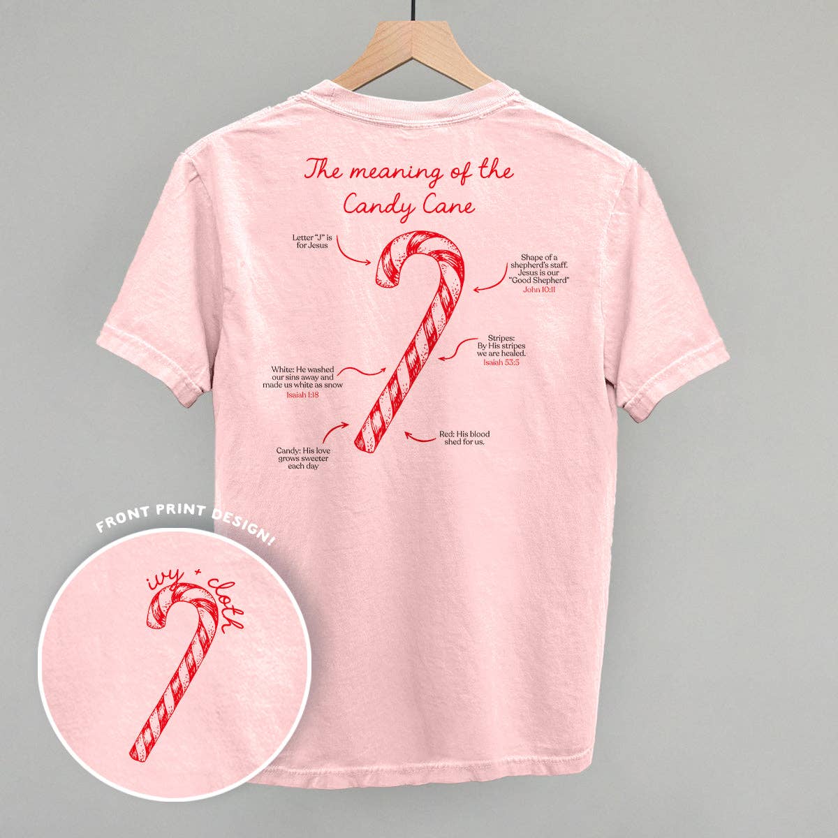 Ivy + Cloth - Vente Sweat-shirt à imprimés – femme - La signification de la canne en sucre (impression au dos)1