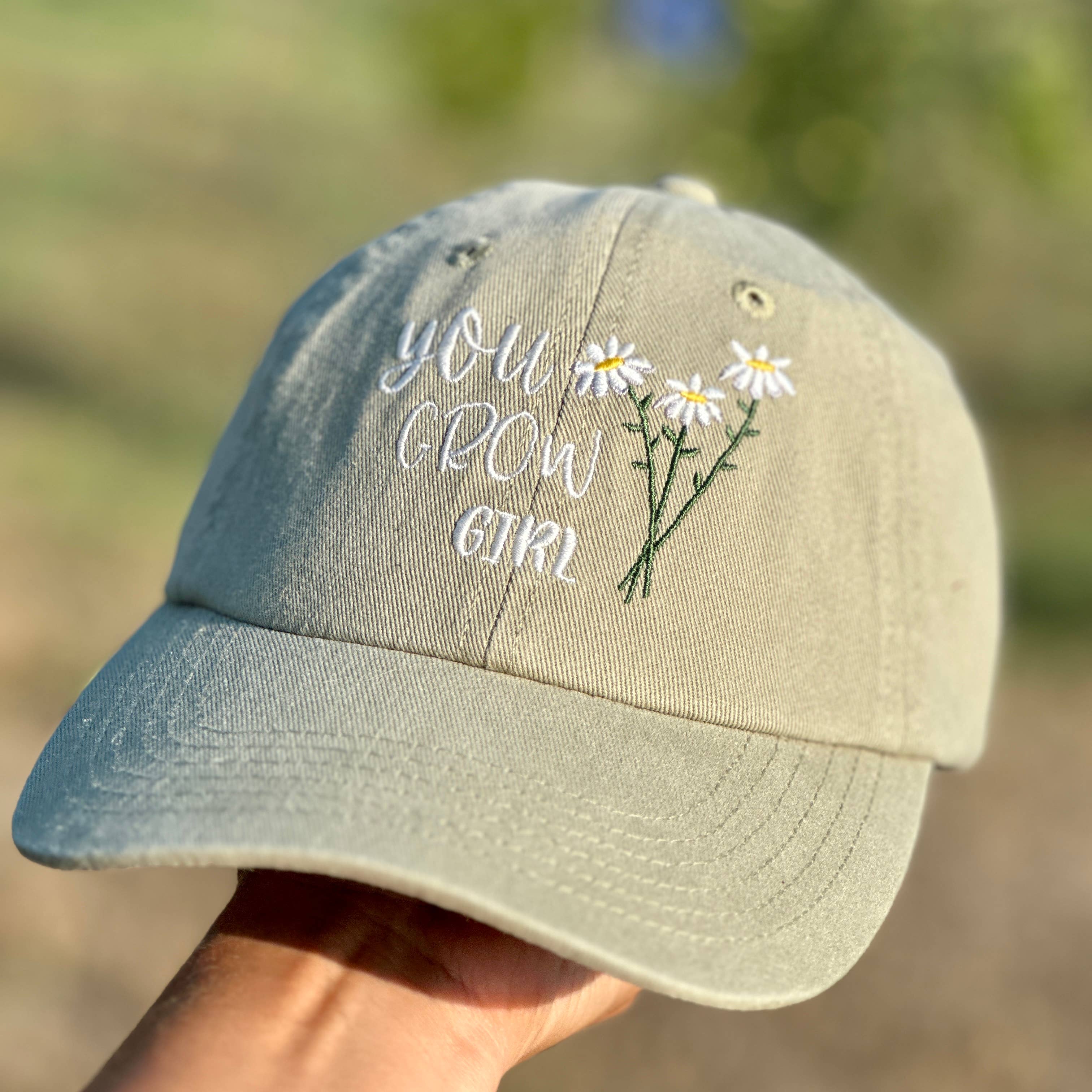 Plant Scouts – Großhandel Basecap – Damen – You Grow Girl Hut, bestickt, Vintage-Stil, für Pflanzenliebhaber1