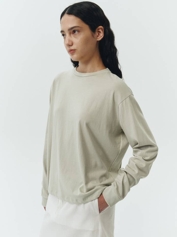 Lara Long Sleeve T-shirt - KNT1005 for wholesale by noflik