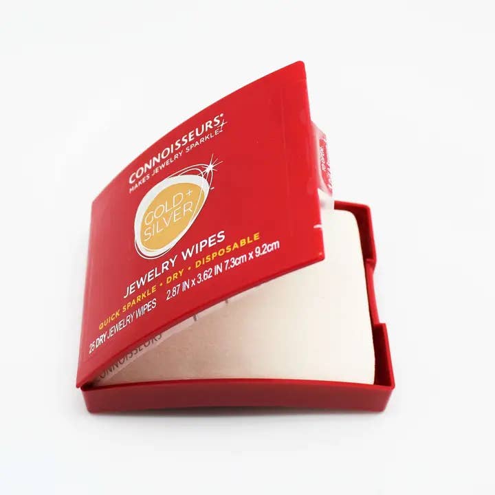 Atlanta Jewelers Supply - Wholesale Jewelry Cleaner - Connoisseurs Jewelry Cleaning Wipes
