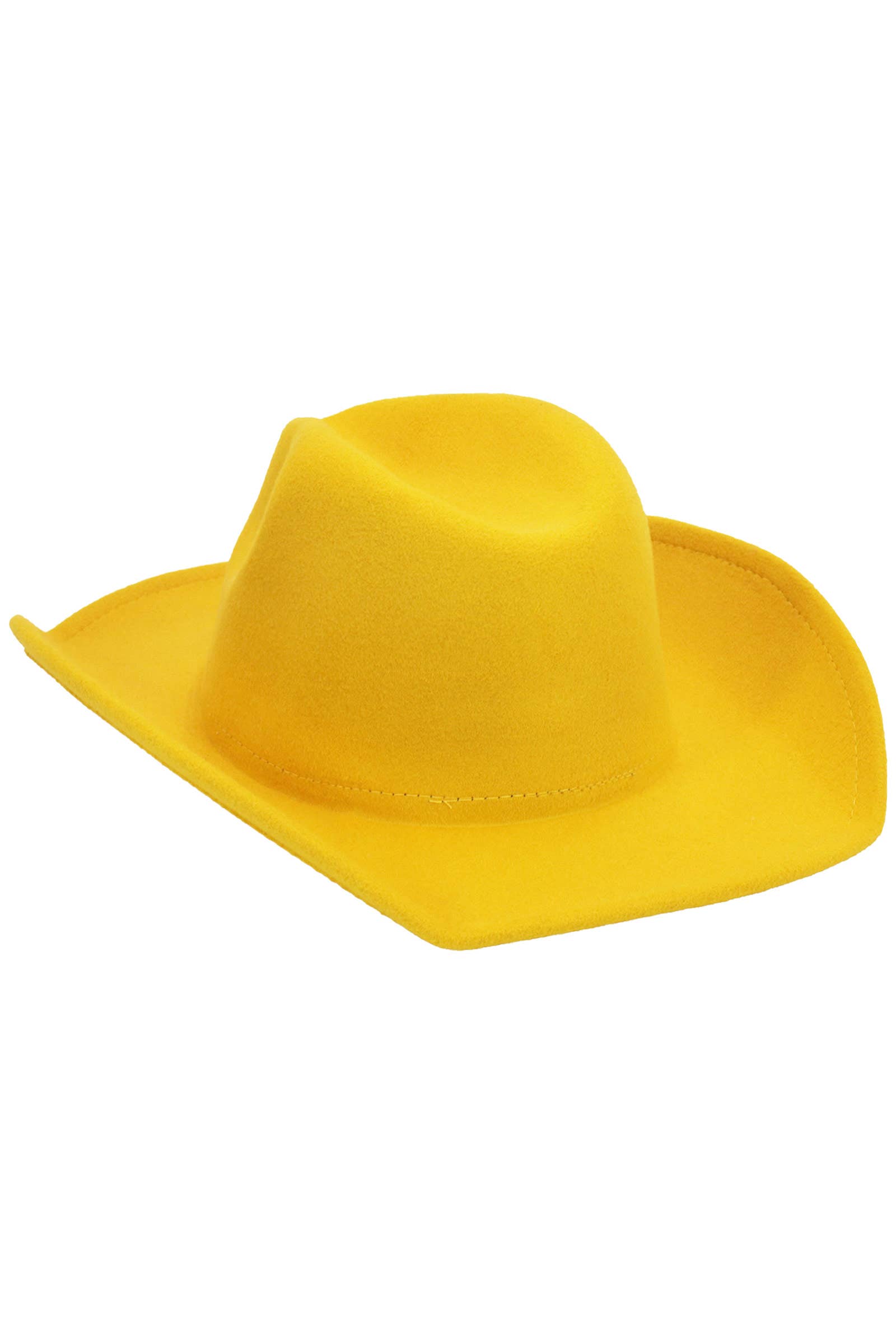 Cap Zone – Großhandel Cowboyhut – Unisex – Solider, einfarbiger Cowboyhut mit breiter Krempe aus Kunstfilz7