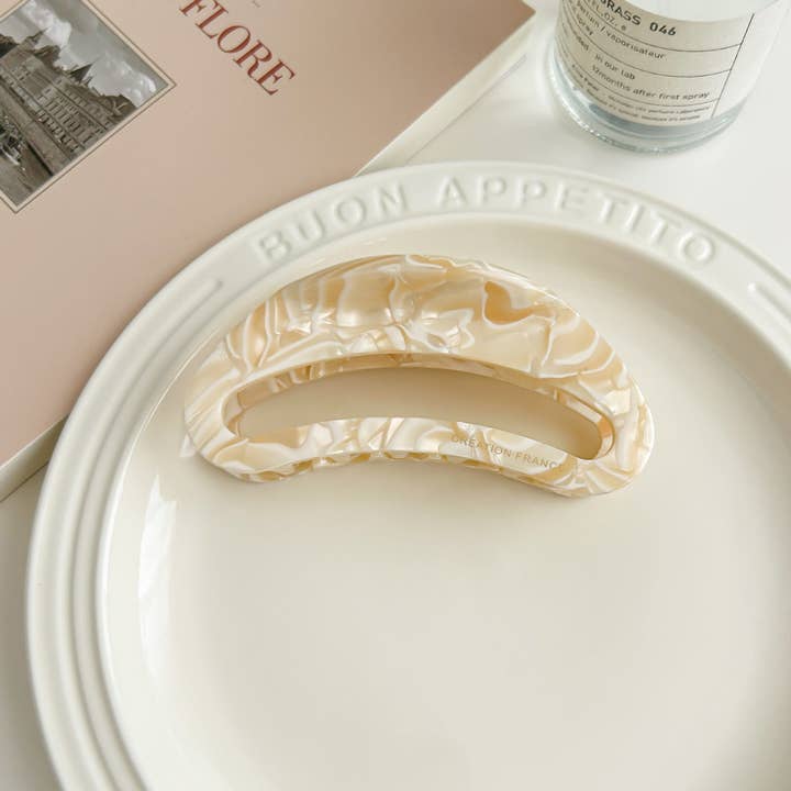 Dipped Shop - Wholesale Hair Clip - Women's - 2+Hellow Out Oval Simple Hair Clips DPJC22298