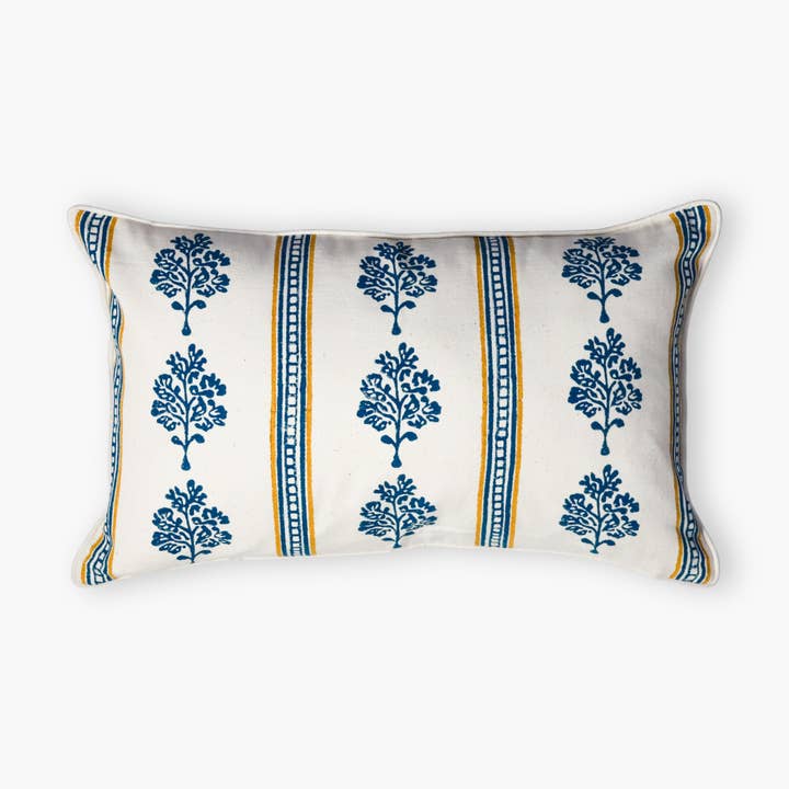 Sara Lendenkissenbezug für den Großhandel von Banyan & Birch | Artisanal Home Linens