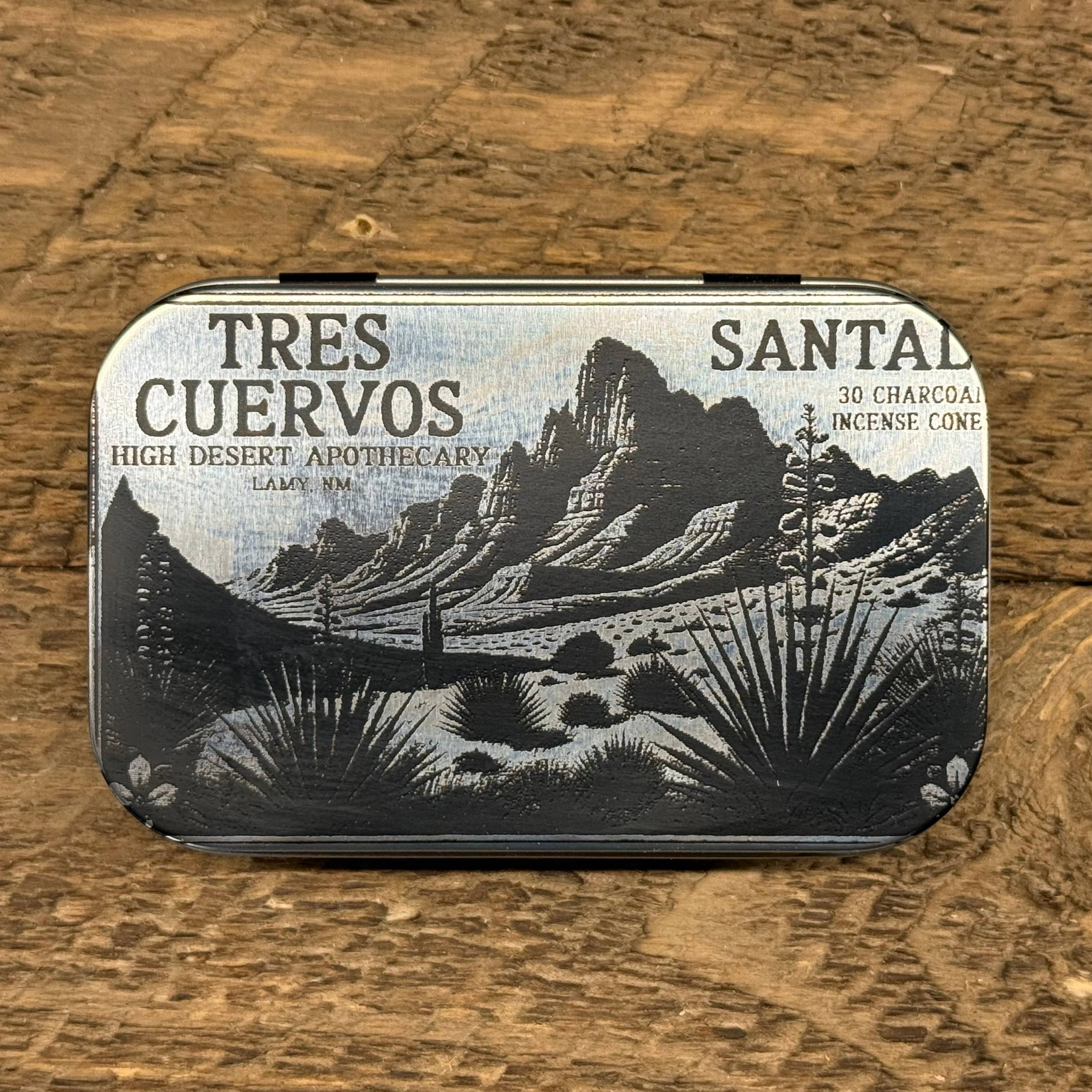 Tres Cuervos - Wholesale Incense - High Desert Apothecary Charcoal Incense Cones1