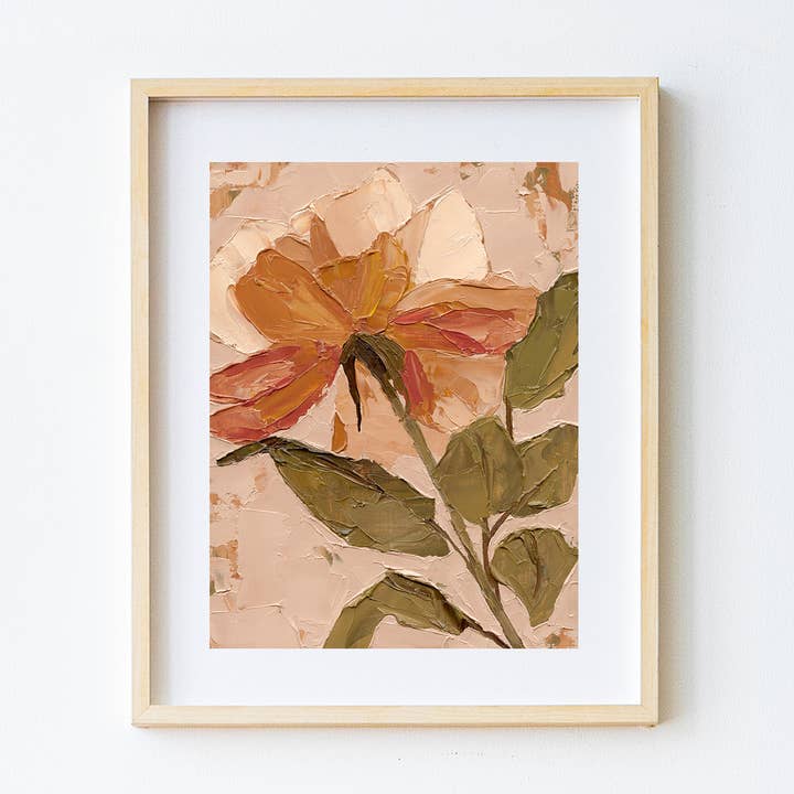 I Am Uplifting Peony Print for wholesale by Katelynne Rose Art