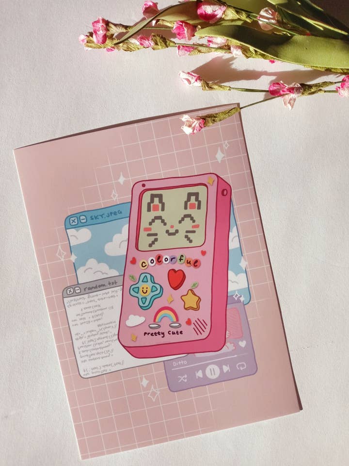 Colorful Game Console Retro Print for wholesale by 8bitsweetie