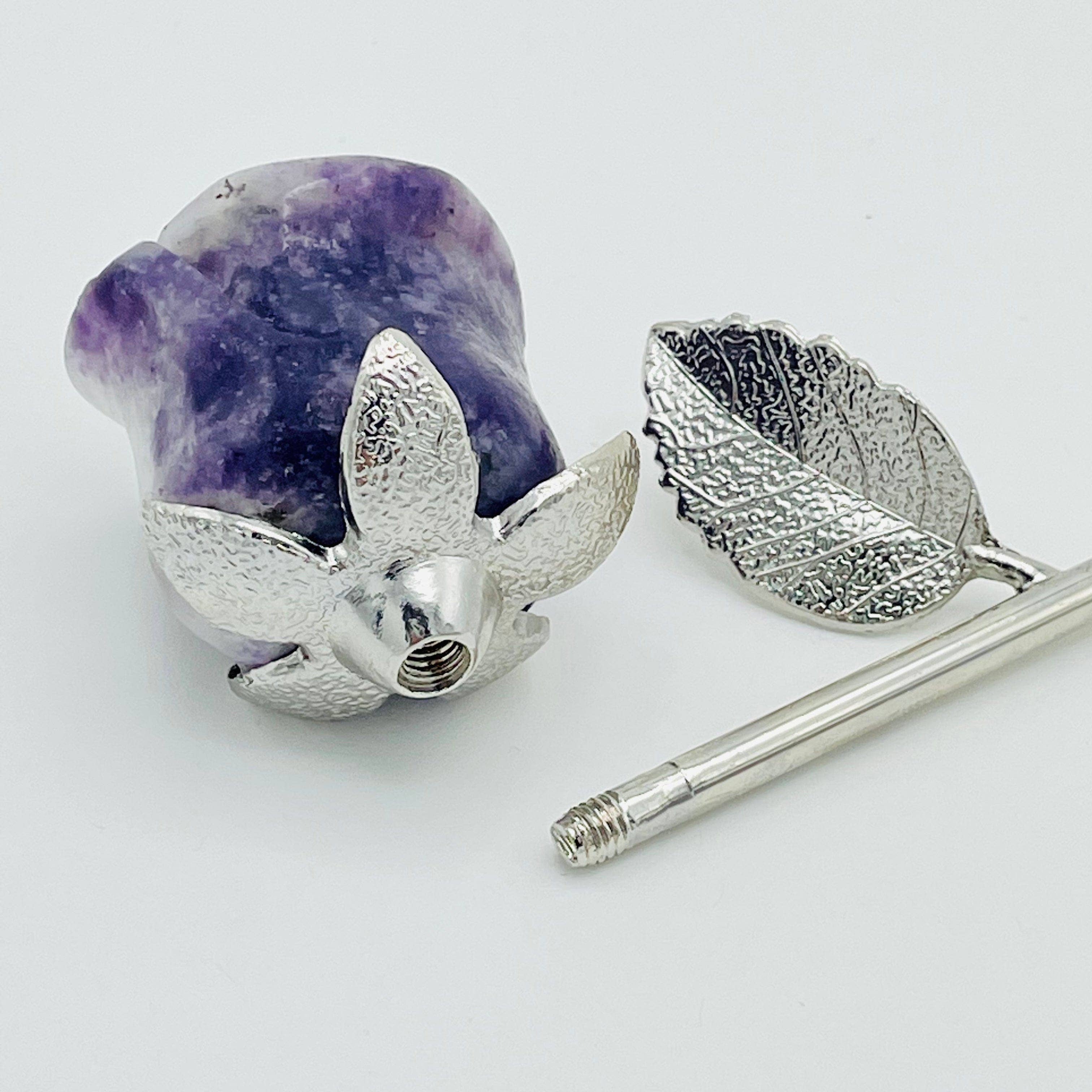 Rock Paradise - Wholesale Spiritual Stone/Crystal - Crystal Rose - Carved Stone -4