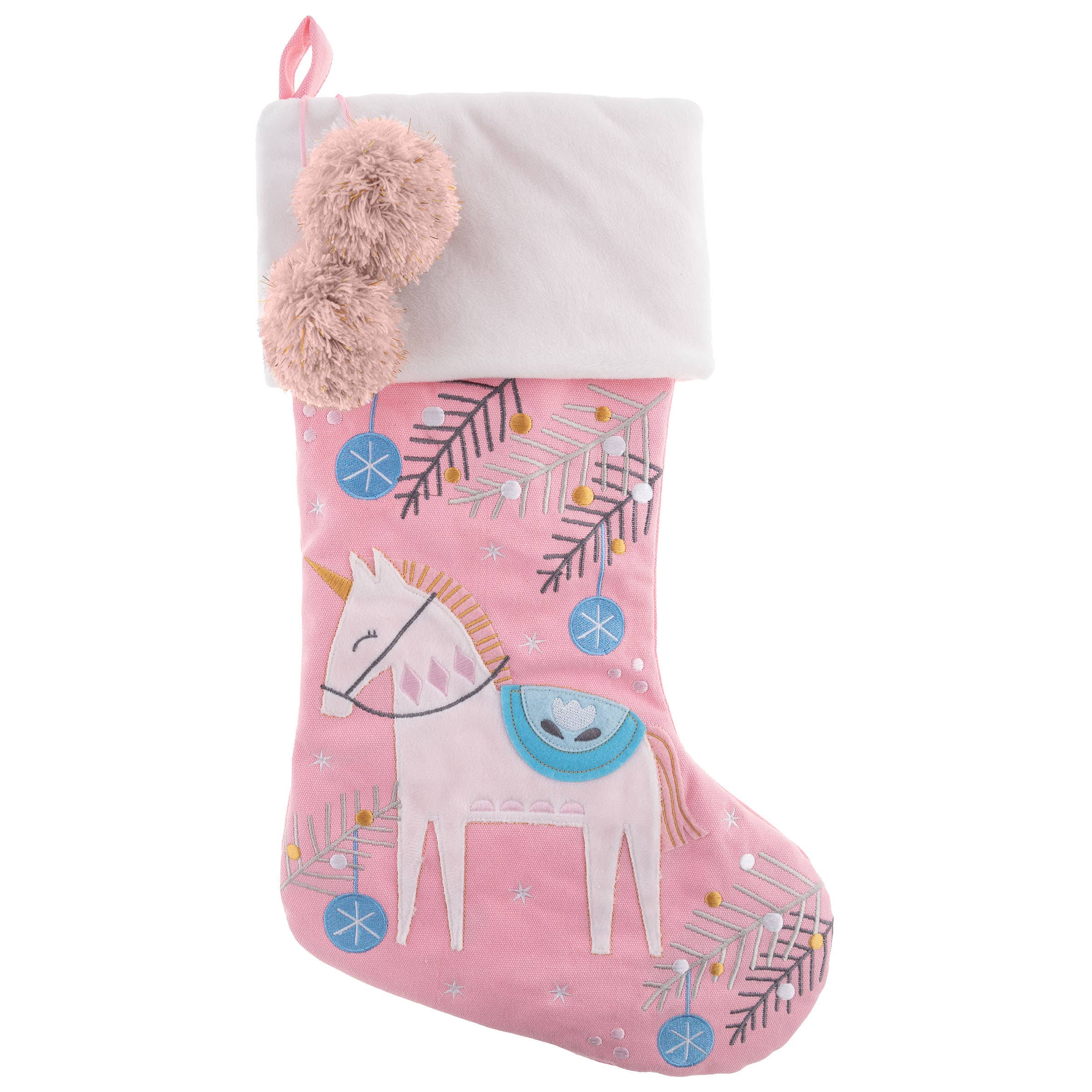Stephen Joseph Gifts - Wholesale Holiday Stocking - Embroidered Stockings1