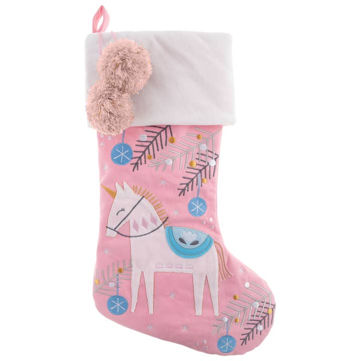 Stephen Joseph Gifts - Wholesale Holiday Stocking - Embroidered Stockings1