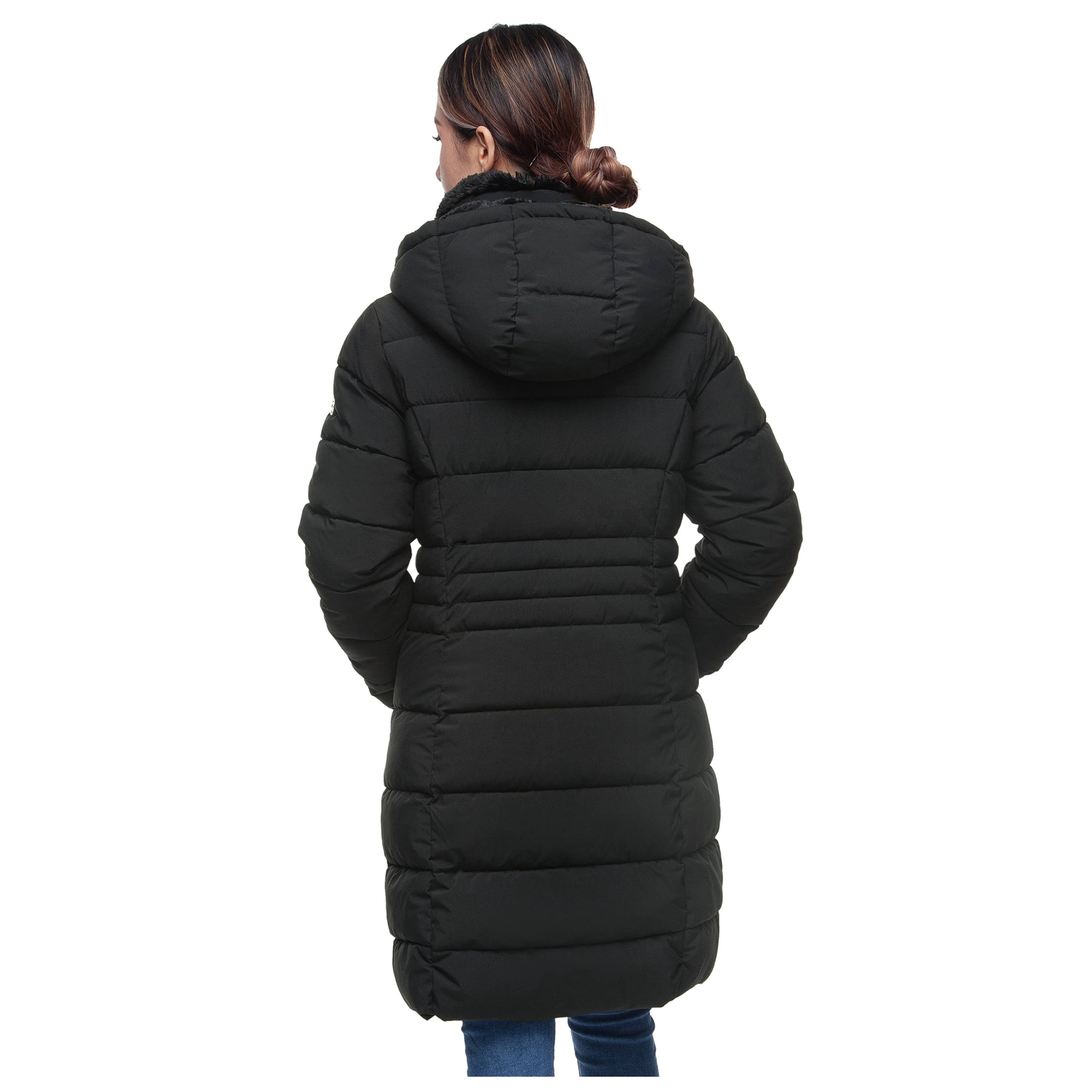 Rokka & Rolla - Wholesale Coat - Women's - Women's Heavy Long Winter Coat Parka Jacket15
