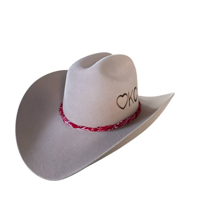 ❤️Chapeau de cow-boy KC pour la vente par The Flo Project