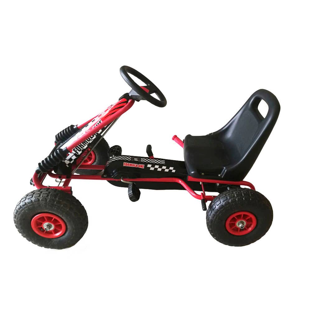 Devessport - Vente Vélo et trottinette – enfant - Voiture à pédales Go Kart pour enfants - rouge1