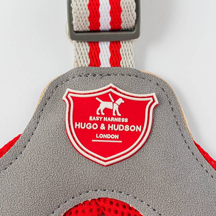 Hugo & Hudson – wholesale Pet harness – Dog – Easy Walk V Dog Harness - Red