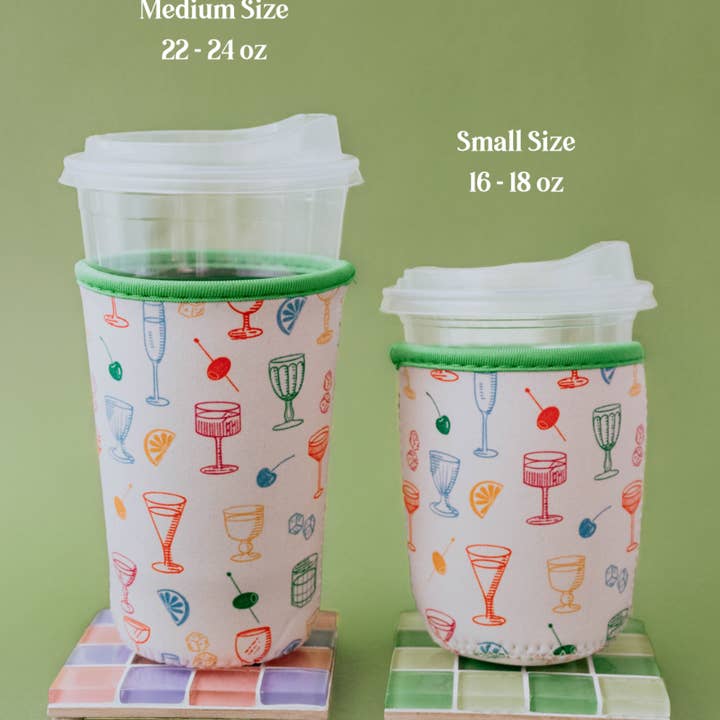 hey ✿ sooj - Wholesale Drink Huggers & Koozies - Glassware Ice Coffee Sleeve