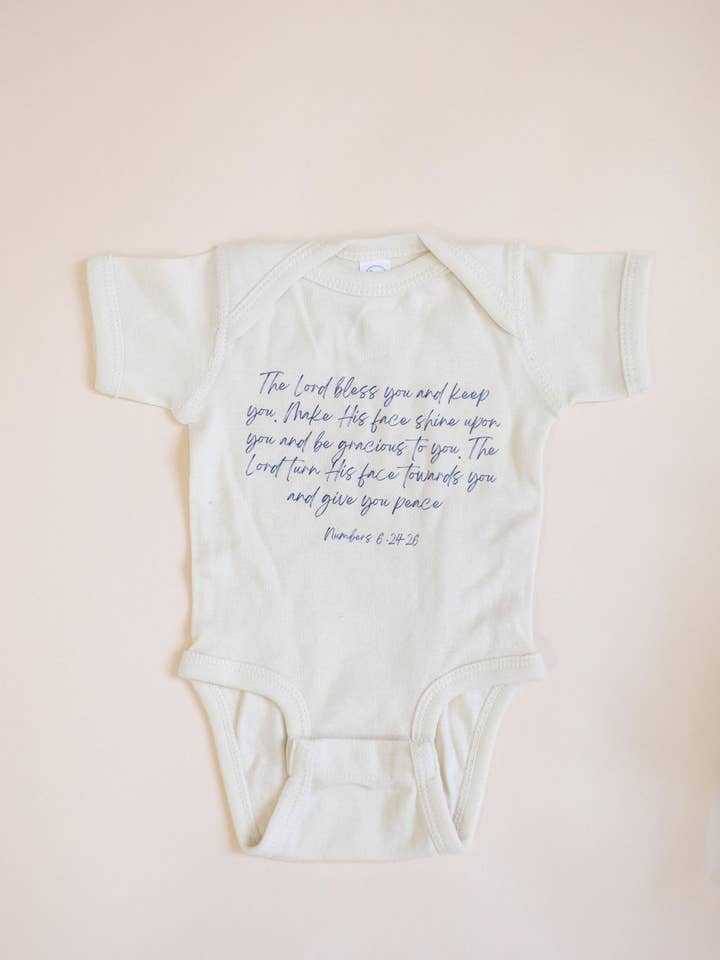 Blessings Onesie for wholesale by Set Apart Apparel