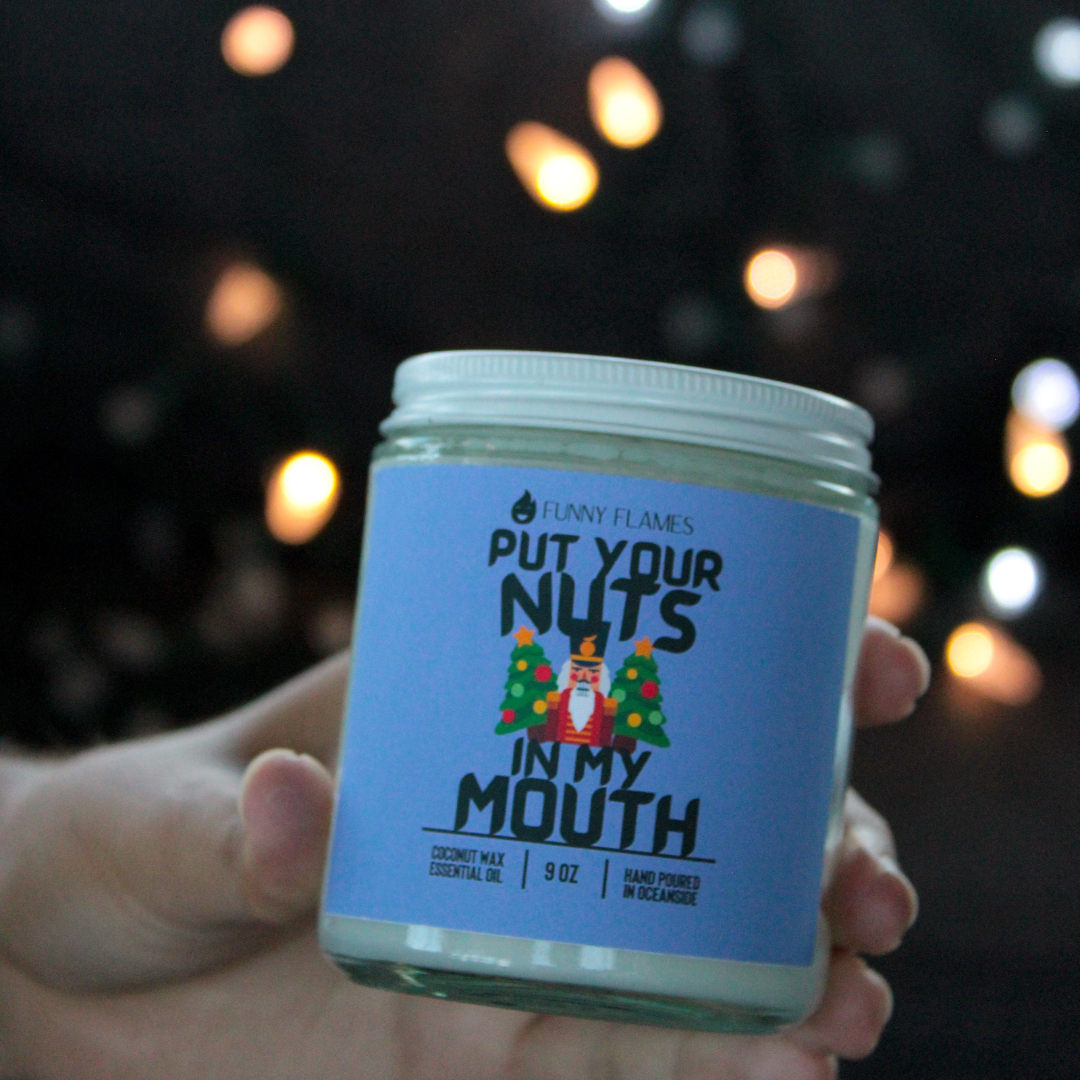 Funny Flames Candle Co - Les Creme - Wholesale Jar/Filled Candle - Holiday 2025 Best Sellers Collection 9oz Candles62