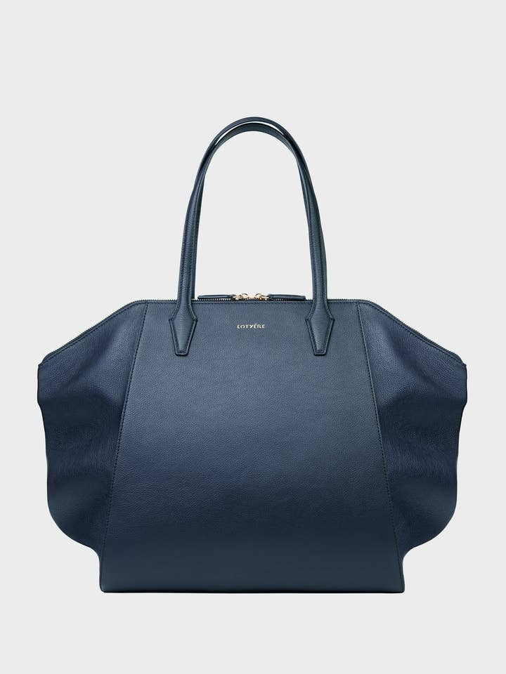 Borsa Shopper Blu per la vendita all'ingrosso da parte di Lotyere