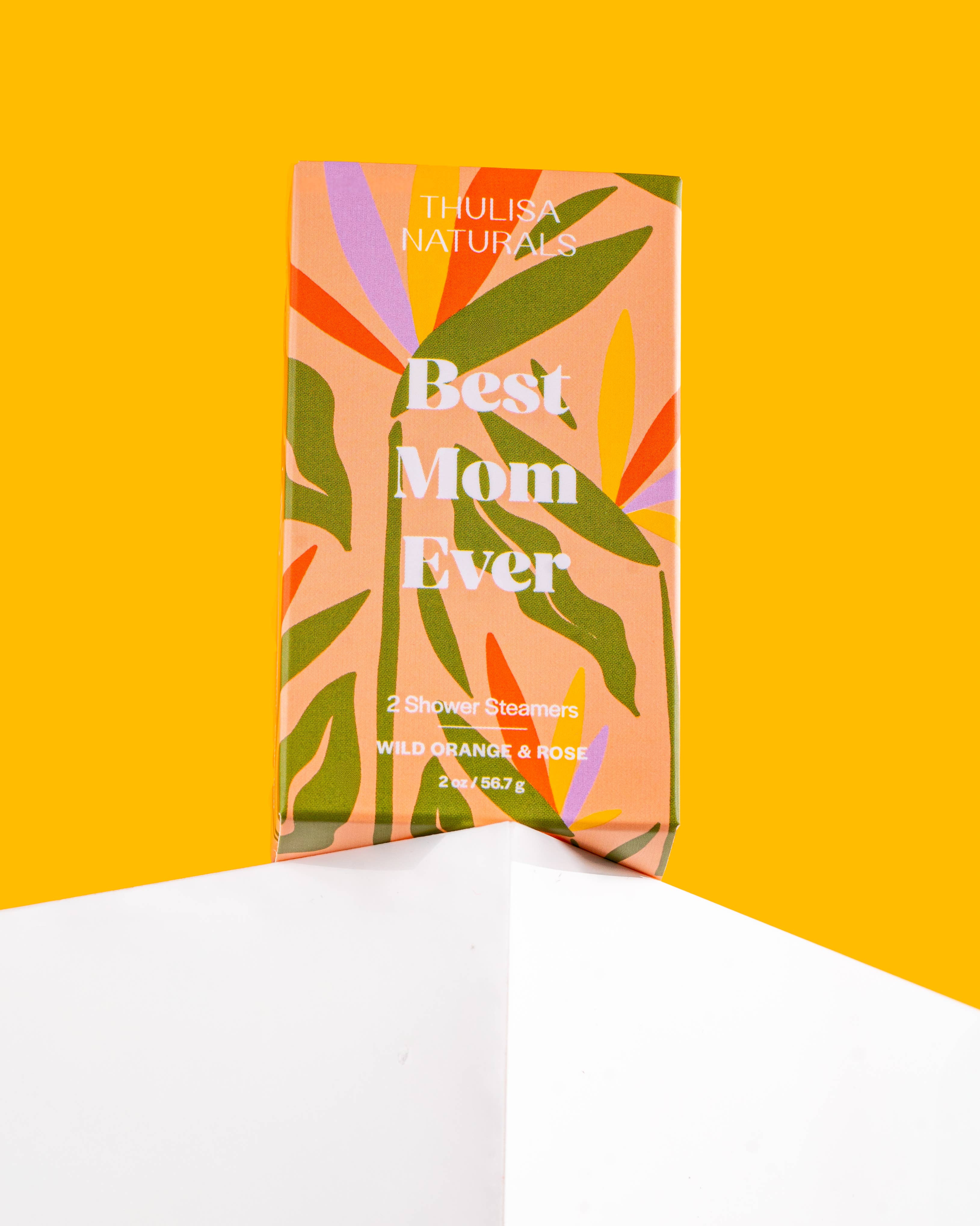 Thulisa Naturals | Bath + Body - Wholesale Shower Steamer/Bomb - Mother's Day Shower Steamers | Orange Rose | Gift set 🌹🍊1