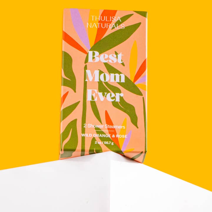 Thulisa Naturals | Bath + Body - Wholesale Shower Steamer/Bomb - Mother's Day Shower Steamers | Orange Rose | Gift set 🌹🍊1