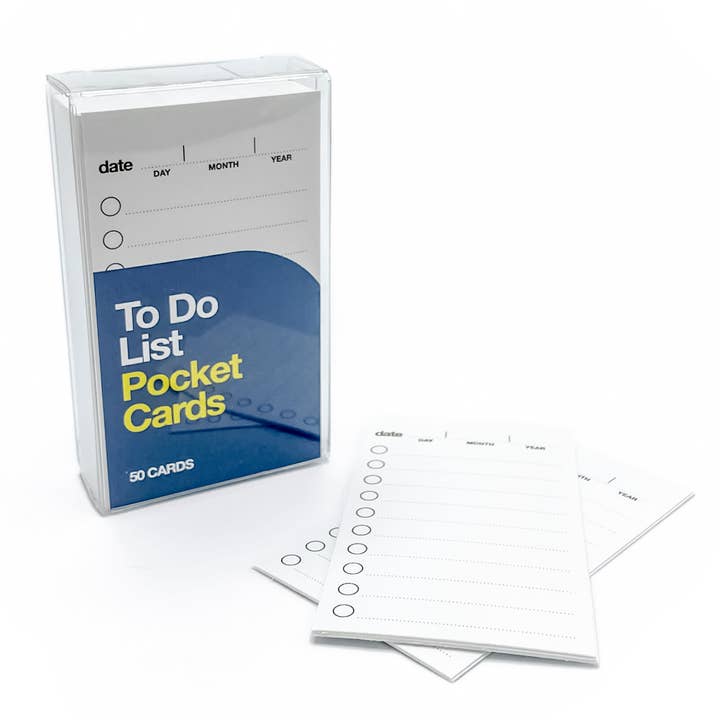 Takenlijst Pocket Cards voor wholesale door Inkwell Originals