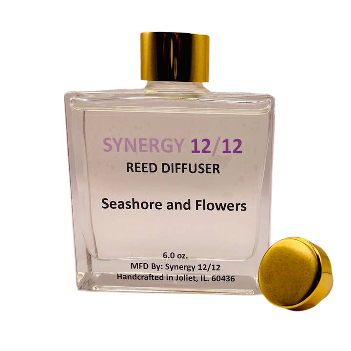 Reed Diffuser Set (6 Fl. oz.) Seashore and Flowers for wholesale by Synergy 12/12