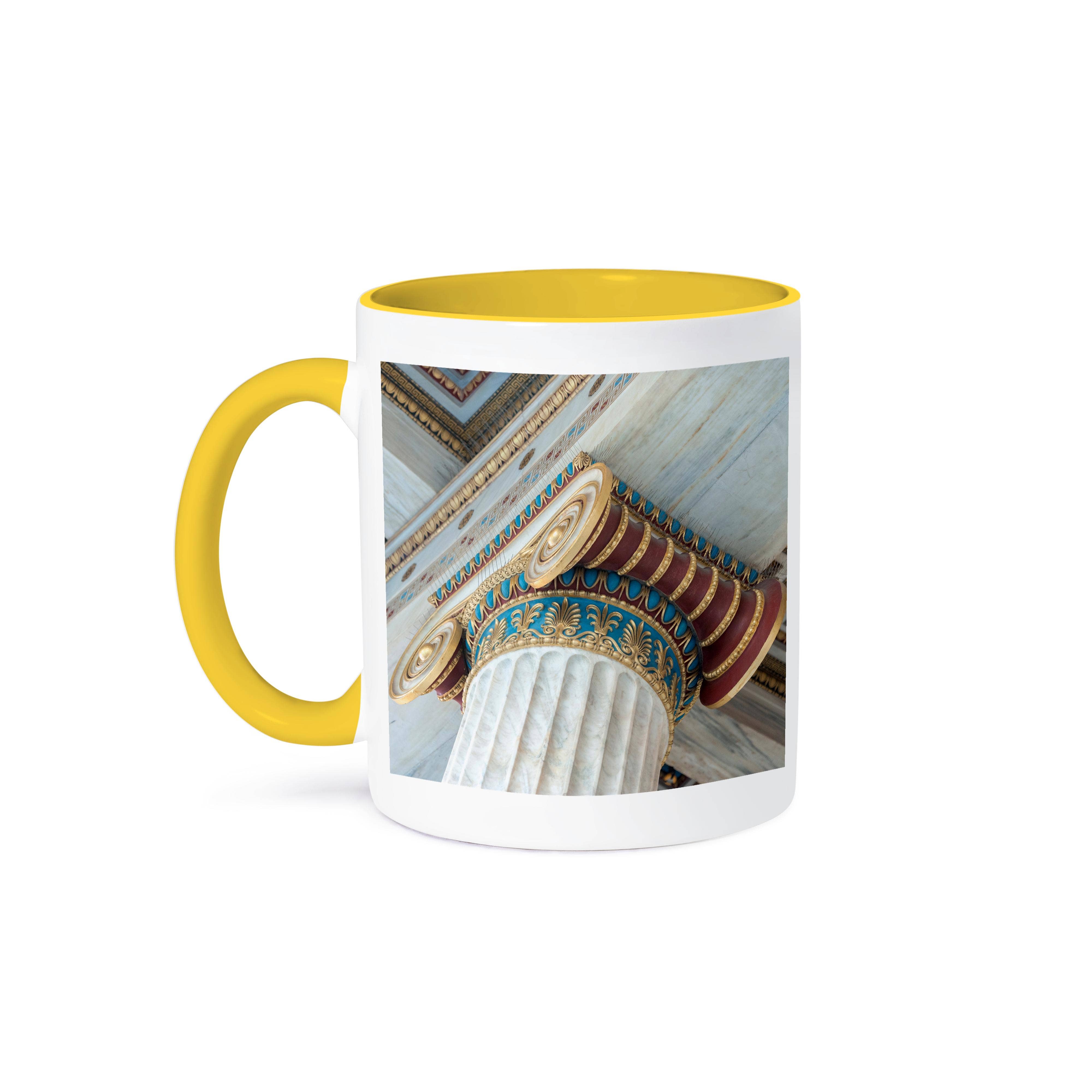 3dRose - Wholesale Coffee Mug - 3dRose, Architectural column detail, Academy of Athens, Athens, Greece, Mug0
