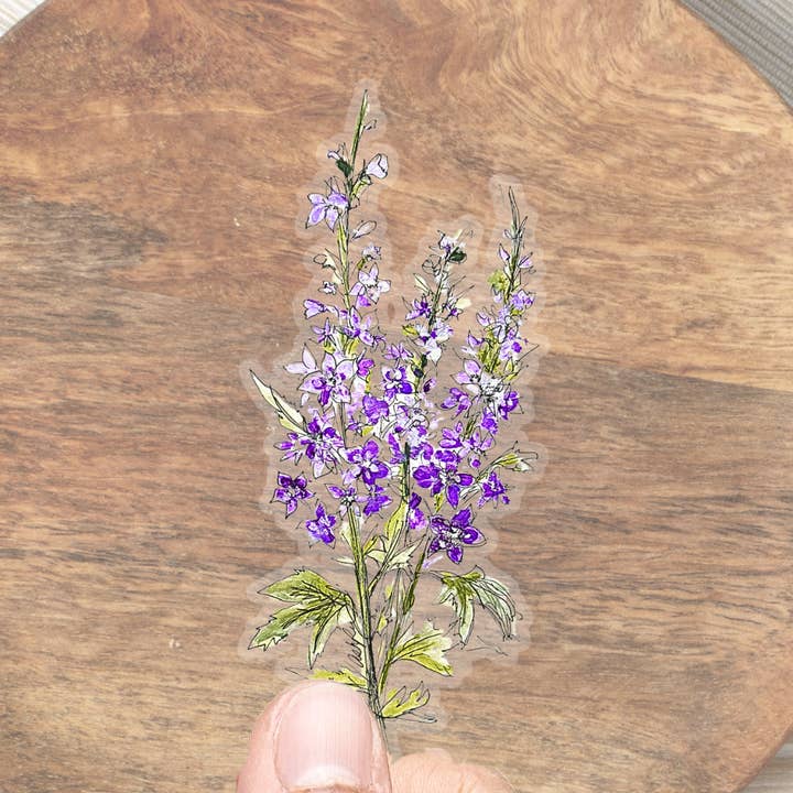 Locksley Workshop - Vente Autocollant - Autocollant Larkspur0