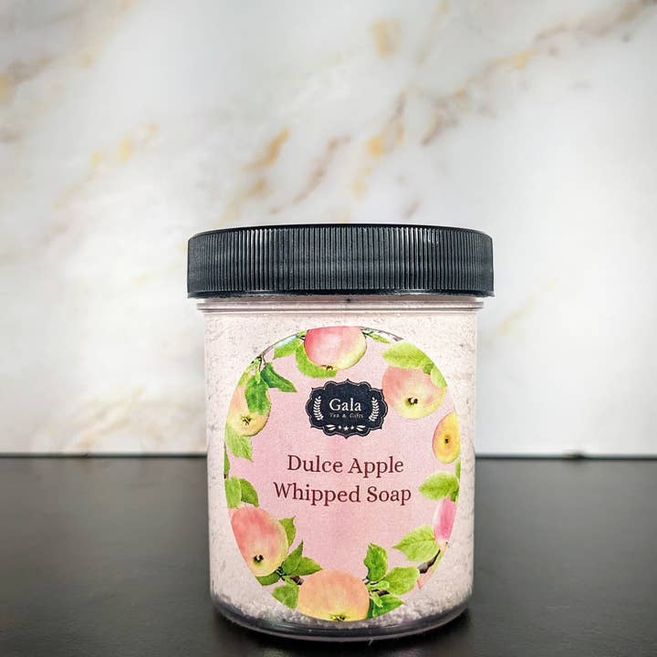 Dulce Apple - Sapone montato (piccolo) per la vendita all'ingrosso da parte di Gala Tea and Gifts